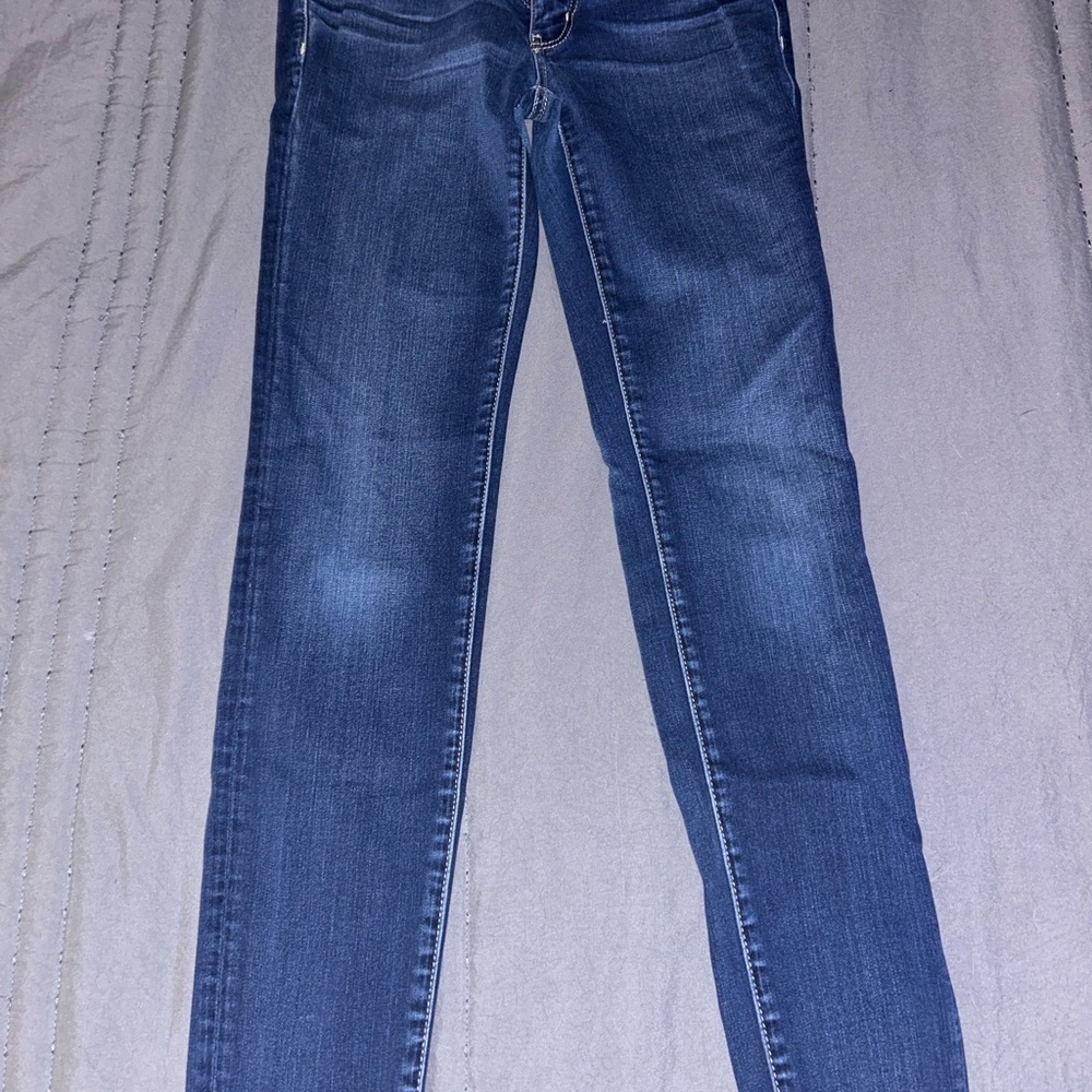 American Eagle Outfitters Dark Blue Skinny Jeans